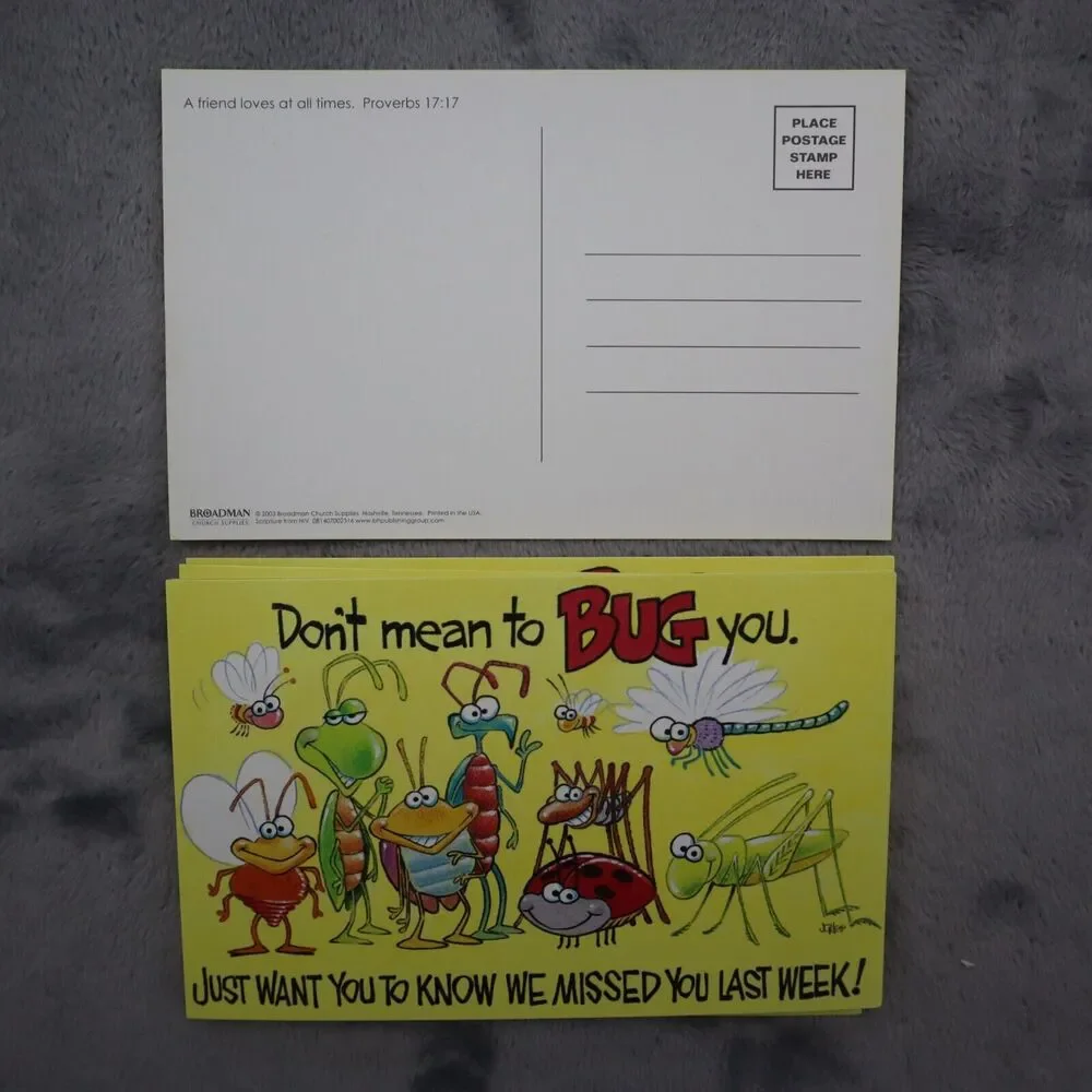 Teacher Classroom Recognition Cards Postcards Miss You Star Of The Week Birthday